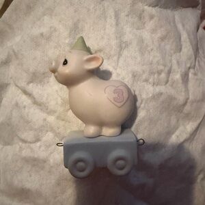 Precious Moments birthday train age 3 figure